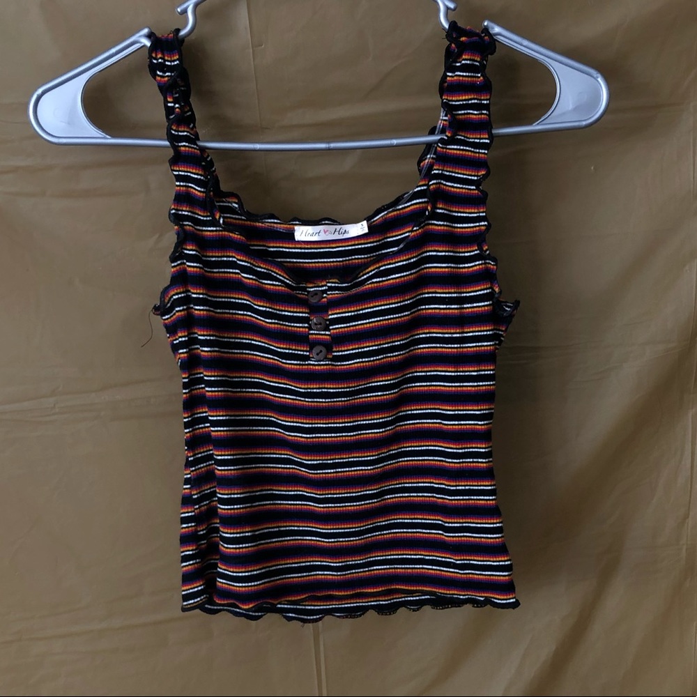 Stripped crop top